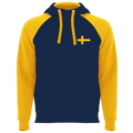 Gul/Blå Hoodie - Ver 3